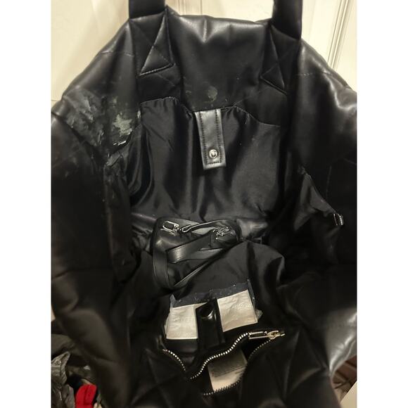 Stand Studio‎ Assante Diamond-quilted puffy tote bag black - Picture 4 of 7